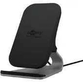 Goobay 52955 Chargeur rapide de table sans fil 10 W, adapté aux smartphones et appareils avec norme Qi