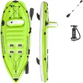 Bestway Kayak de pêche gonflable Koracle avec accessoires