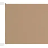 vidaXL Store Vertikal 60x1200 cm Oxford Stofftaupe