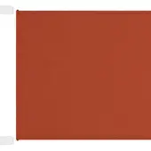 vidaXL Store vertical Terracota 100x1000 cm Toile Oxford