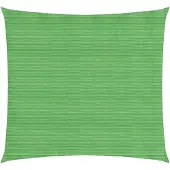 vidaXL Voile d'ombrage 160 g/m² vert clair 4x4 m HDPE