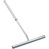 Wenko racloir pour salle de bains 21789100 télescopique-raclette à douche en acier inoxydable - 26 x 37-59 x 3...