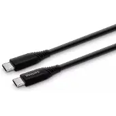 Philips PHIL-DLC5206C/00 Câble USB 2 m USB C Noir
