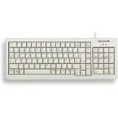 Cherry Clavier XS G84-5200, format bureau, USB + PS/2, disposition AZERTY française, couleur gris