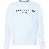 Tommy Hilfiger Sweat-shirt 'Logo Embroidery Flex' bleu marine / rouge / blanc