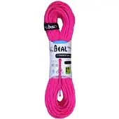 BEAL - Corde d'escalade - Stinger III 9.4mm Golden Dry Fuchsia - Taille 70 m - Rose