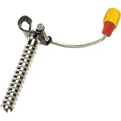 Grivel 360 Long Ice Screw Argenté