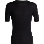 Icebreaker 175 Everyday Crew Merino Short Sleeve Base Layer Noir XL Homme