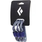 Black Diamond Lite Forge Snap Hook 3 Units Gris