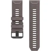 Coros - Bracelet de rechange - Bracelet Vertix 2 Silicone Grey en Silicone - Gris