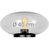 Ks Verlichting Lampe à globe Tel Aviv Elips 40 ellipse claire