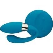 LELO Tiani Duo - vibromasseur couple - silicone - bleu