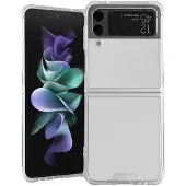 Accezz Coque Clear pour Samsung Galaxy Z Flip 4 - Transparent