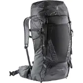 Deuter - Sac à dos de trekking - Futura Air Trek 50+10 Black Graphite pour Homme - Noir