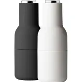 Menu Bottle Grinder Lot de 2 Ash Carbon|Steel