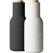 AUDO CPH Bottle Grinder Lot de 2 Ash Carbon|Beech