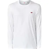 Levi's T-Shirt 'LS Housemark Tee' blanc