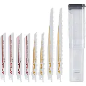 Kwb Coffret de 8 lames de scie sabre