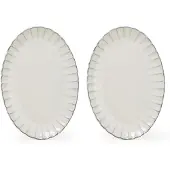 Serax Plat de service Inku 25 cm set de 2
