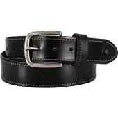 Detlev Louis DL-AC-1 Ceinture en cuir Noir 100CM unisex