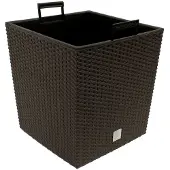 Prosperplast Rato 32l 33x33x33 Cm Flowerpot Marron
