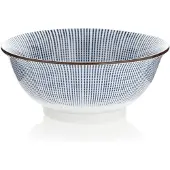 Tokyo Design Studio Bol Tokusa Sendan bleu 18,5 cm