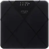Adler AD 8169 pèse-personne Rectangle Noir, Graphite Pèse-personne électronique
