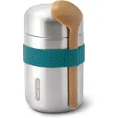 Black+blum Thermal Food Jar 400ml Argenté