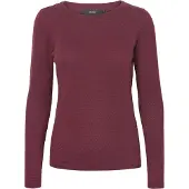 Vero Moda Pull-over 'Care' violet rouge