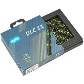 Kmc X11 Sl Dlc Road/mtb Chain Vert,Noir 116 Links