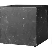 Menu Plinth Cubic Table Nero Marquina Marble