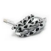 ISY Câble Usb - Usb-c 1 M Noir / Blanc (iuc-4100-sb-c)