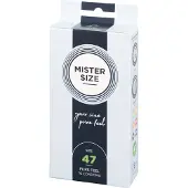 Mister Size - préservatif fin - 53mm - boîte de 10