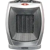 KOENIC Radiateur Soufflant (kfh 18921 S) - Chauffage 1800 W Argenté