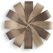 Nomon Ciclo Horloge Murale Brass | Brass | Mixed