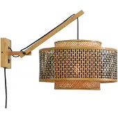 Good&Mojo - Applique Bhoutan - Bambou/Noir - 57x50x50cm