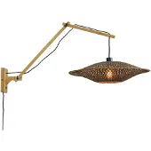 Good&Mojo - Applique Bali - Bambou/Noir - 105x60x55cm