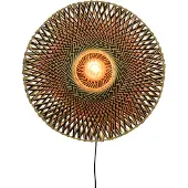Good&Mojo - Applique Bali - Bambou/Noir - Ø60cm