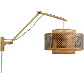 Good&Mojo - Applique Bhoutan - Bambou/Noir - 95x50x55cm