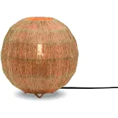Good&Mojo - Lampe de table Iguazu - jute - Ø25cm lampe de table - lampe de chevet, salon, chambre à coucher