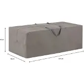 Madison Housse de coussins d'extérieur 175 x 80 x 60 cm Gris