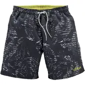 s.Oliver Shorts de bain citron / gris / noir