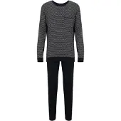 Schiesser Pyjamase avec imprimé et poche poitrine