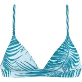 LASCANA Hauts de bikini sport bleu clair / pétrole / blanc