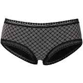 LASCANA Slip gris / noir