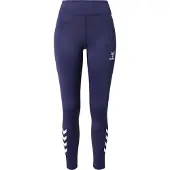 Hummel Pantalon de sport marine / blanc