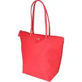 Lacoste sac à épaule L.12.12 Concept Vertical Shopping Bag High Risk Red rouge