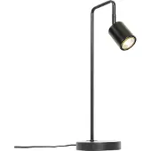 QAZQA Lampe de table moderne noire réglable - Java