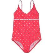 s.Oliver Maillot de bain rouge cerise / blanc