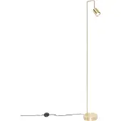 QAZQA Lampadaire moderne en laiton réglable - Java